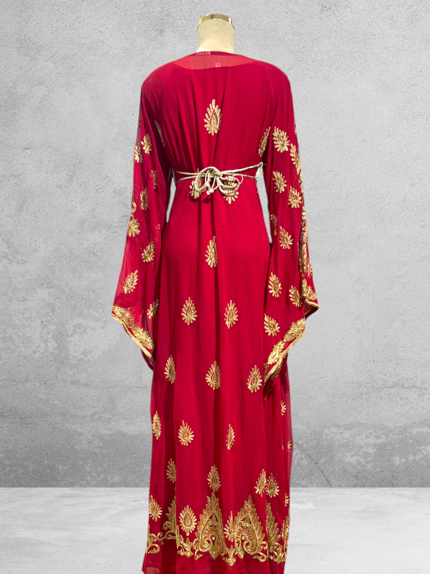 Robe Caftan "Veaux En Velin" - La Quintessence du Caftan Moderne