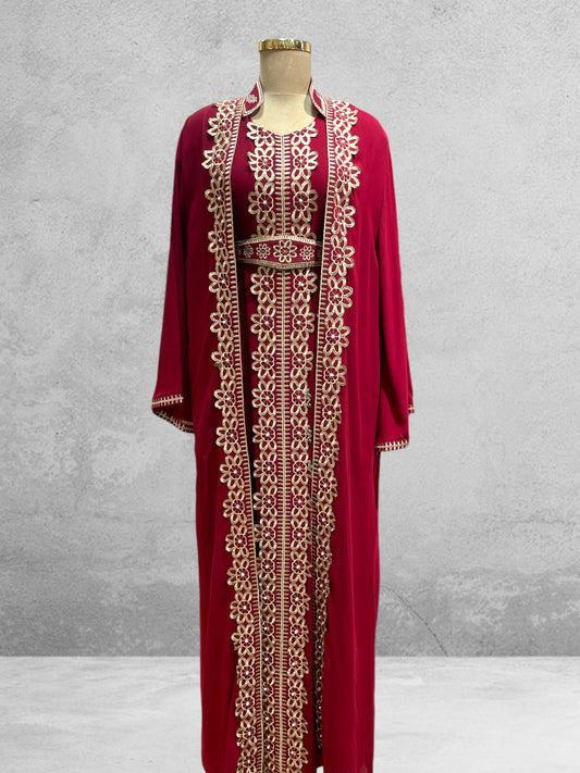 Le Caftan "Rome" by Amircouture : Élégance intemporelle et raffinement