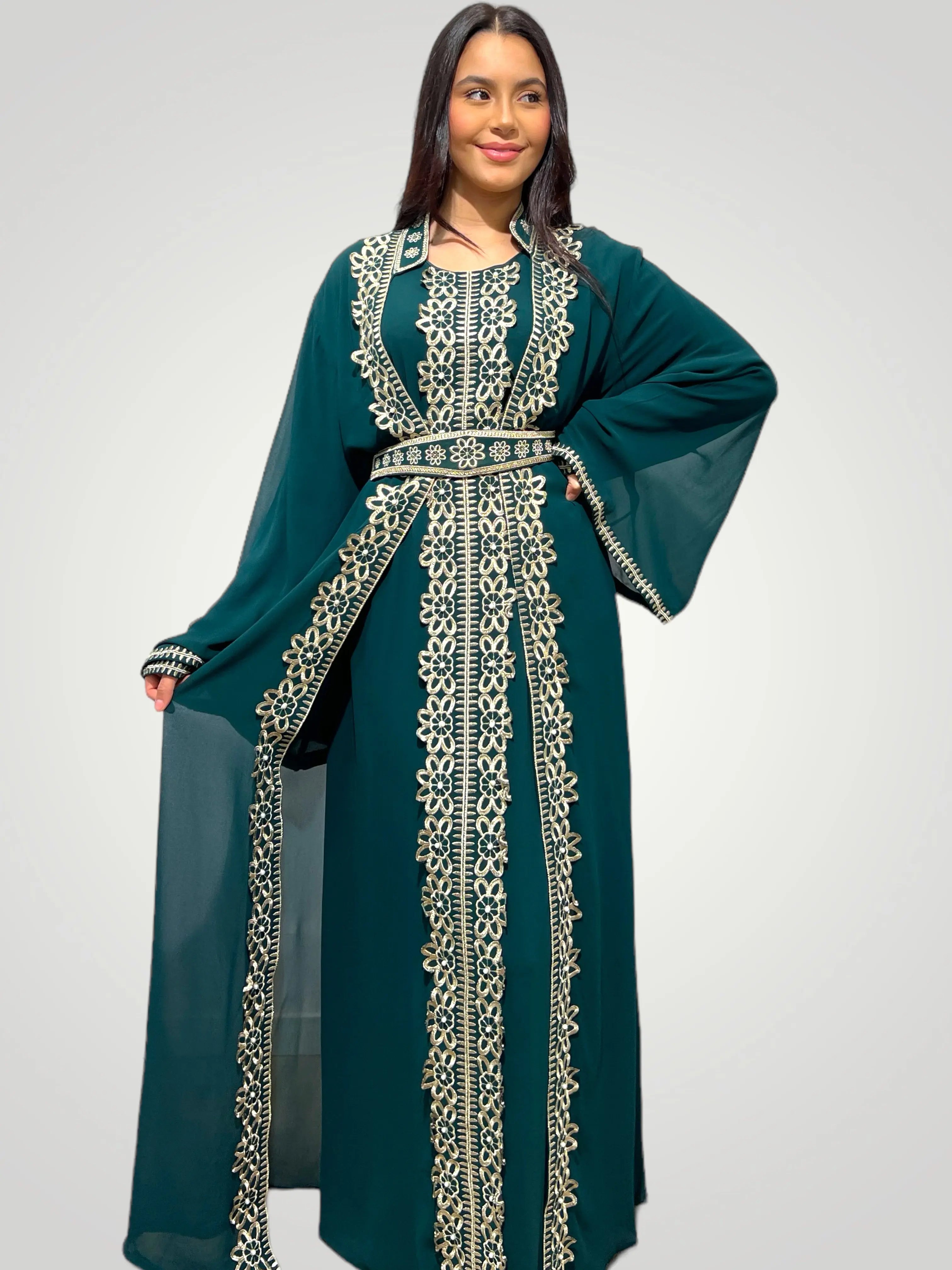 Caftan fashion barbes