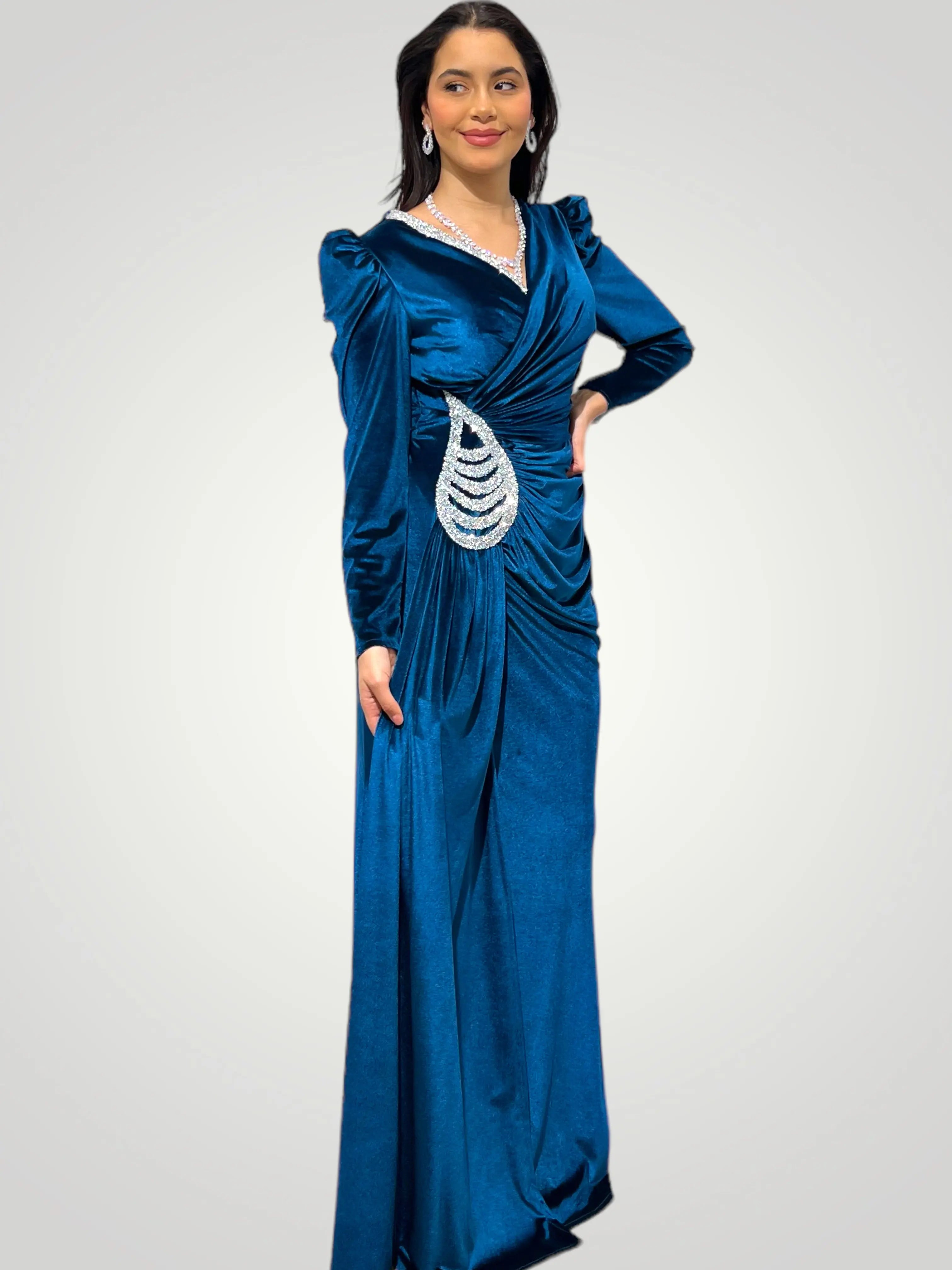 Robe de Soir e en Velours