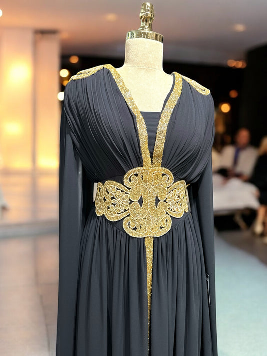 Caftan de Mariage Oriental "Arabie" – Élégance Royale par Amir Couture
