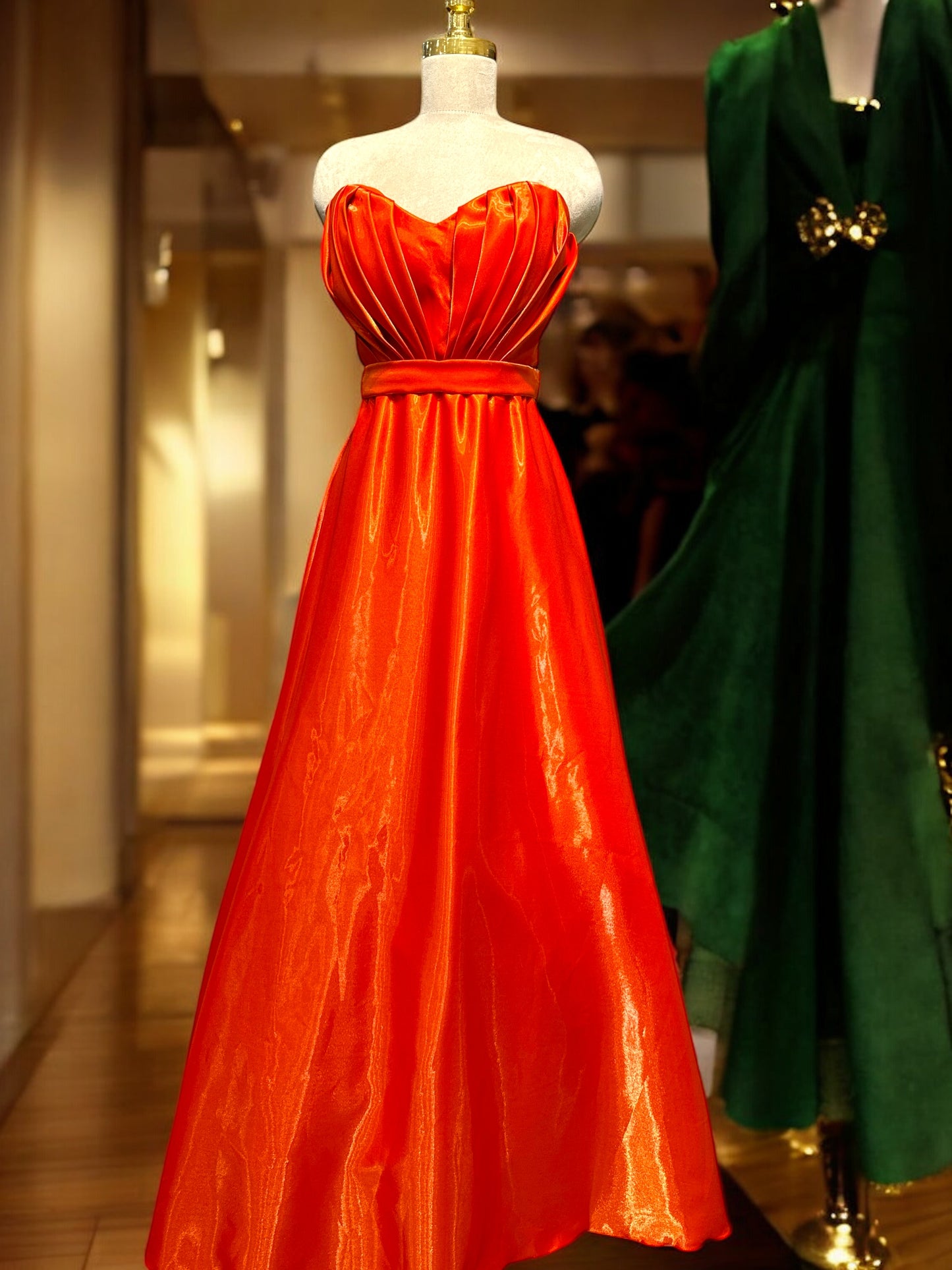 Robe de Soirée en Organza "Diamond" – Élégance et Raffinement par Amircouture