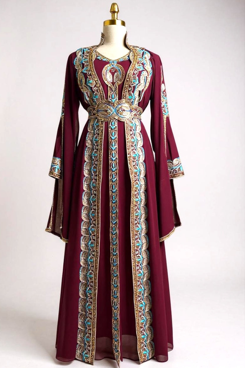 Le Caftan "Rose" By Amircouture